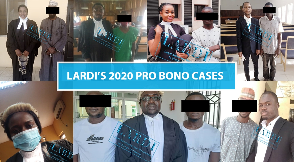 LARDI'S 2020 Pro Bono Cases